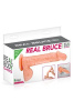 Фалоімітатор на присосці Real Body — Real Bruce Flesh, TPE, діаметр 4,2 см