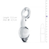 Стеклянный стимулятор простаты Gildo Glass Prostate Plug No. 13 || Скляний стимулятор простати Gildo Glass Prostate Plug No. 13
