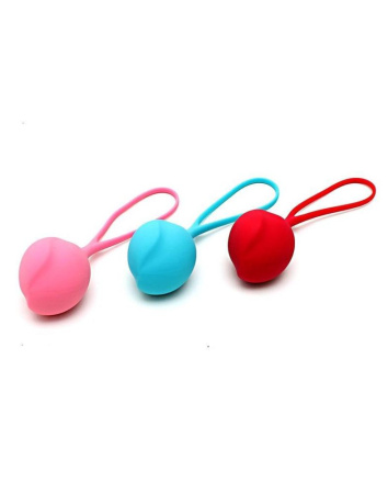 Вагинальные шарики Satisfyer Strengthening Balls (3шт), диаметр 3,8см, масса 62-82-98г, монолитные || Вагінальні кульки Satisfyer Strengthening Balls (3шт), діаметр 3,8 см, маса 62-82-98г, монолітні