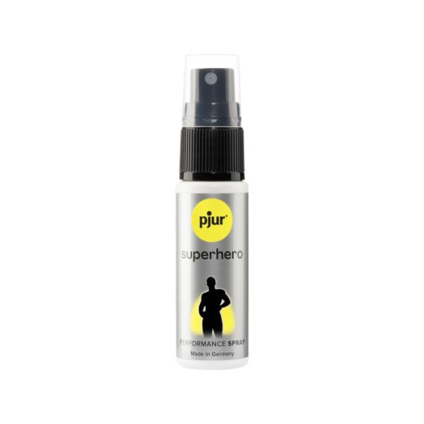 Спрей-пролонгатор pjur Superhero Performance Spray 20 мл, впитывается в кожу, природные компоненты