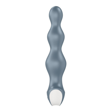 Анальный стимулятор-бусины с двумя моторами Satisfyer Lolli-Plug 2 Ice blue || Анальний стимулятор-намистини з двома моторами Satisfyer Lolli-Plug 2 ice blue