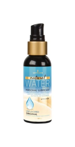 Лубрикант на водной основе Sensuva Natural Water-Based (57 мл), без глицерина и парабенов
