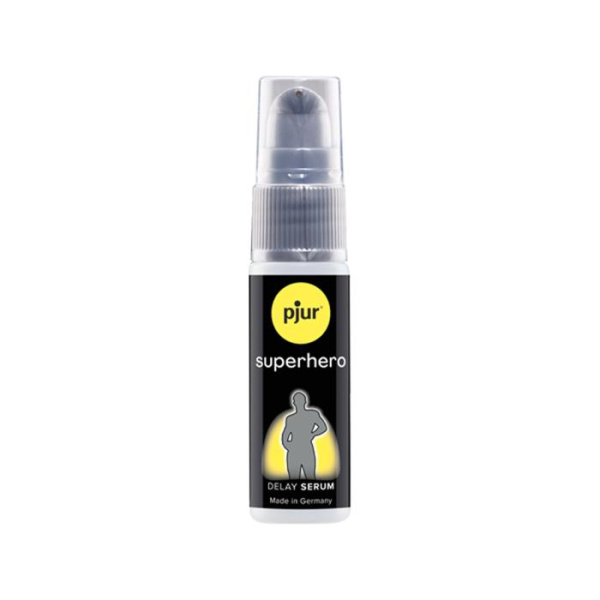 Сыворотка-пролонгатор pjur Superhero Delay Serum 20 мл, создает эффект пленки, без онемения