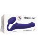 Безремневой страпон Strap-On-Me Violet L, полностью регулируемый, диаметр 3,7см || Безремінний страпон Strap-On-Me Violet L, повністю регульований, діаметр 3,7 см