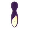 Мини вибромассажер Rianne S: Lovely Leopard Purple, 10 режимов работы, косметичка-чехол || Мінівібромасажер Rianne S: Lovely Leopard Purple, 10 режимів роботи, косметичка-чохол, мед.силікон
