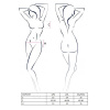Комплект белья под латекс Passion CAPRI SET XXL/XXXL, black, мини-бикини, стринги, пояс для чулок || Комплект білизни під латекс Passion CAPRI SET XXL/XXXL black, міні-бікіні, стрінги, пояс для панчіх