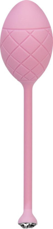 Роскошные вагинальные шарики PILLOW TALK - Frisky Pink с кристаллом, диаметр 3,2см, вес 49-75гр || Розкішні вагінальні кульки PILLOW TALK - Frisky Pink з кристалом, діаметр 3,2 см, вага 49-75гр