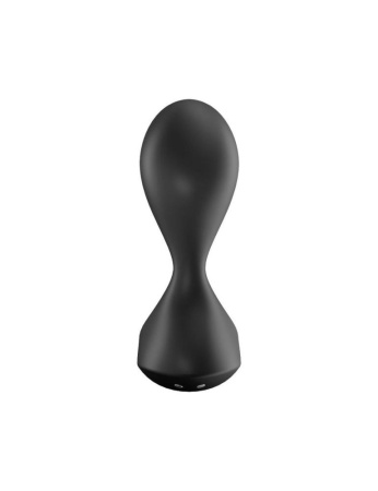 Анальная смарт-пробка с вибрацией Satisfyer Sweet Seal Black || Анальна смарт-пробка з вібрацією Satisfyer Sweet Seal Black