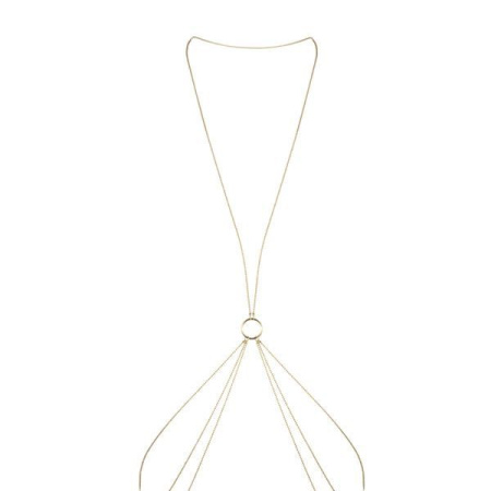 Цепочка для тела Bijoux Indiscrets Magnifique 8 Body Chain - Gold, украшение для тела || Ланцюжок для тіла Bijoux Indiscrets Magnifique 8 Body Chain - Gold, прикраса для тіла