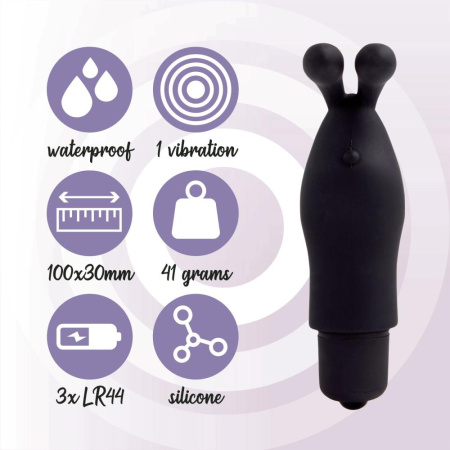 Вибратор на палец FeelzToys Magic Finger Vibrator Black || Вібратор на палець FeelzToys Magic Finger Vibrator Black