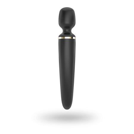 Вибромассажер Satisfyer Wand-er Woman (Black/Gold), водонепроницаемый, мощный, размер XXL || Вібромасажер Satisfyer Wand-er Woman (Black/Gold), водонепроникний, потужний, розмір XXL