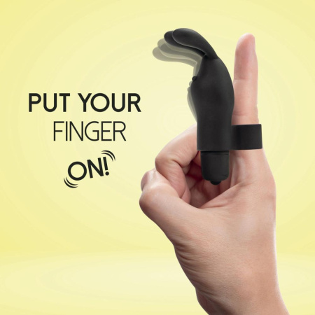 Вибратор на палец FeelzToys Magic Finger Vibrator Black || Вібратор на палець FeelzToys Magic Finger Vibrator Black