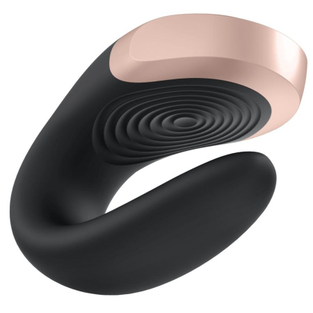 Смарт-вибратор для пар Satisfyer Double Love (Black) || Смарт-вібратор для пар Satisfyer Double Love (Black)
