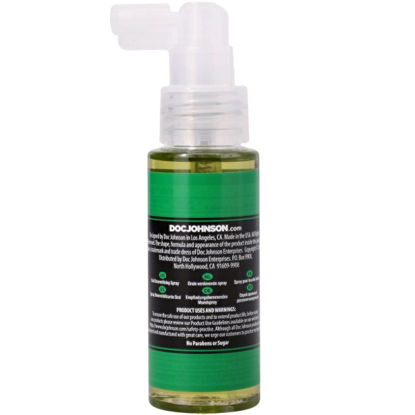 Спрей для минета Doc Johnson GoodHead DeepThroat Spray – Mystical Mint 59 мл для глубокого минета