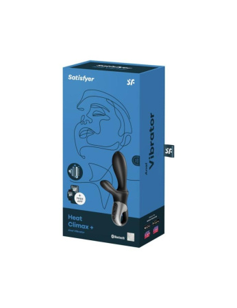 Универсальный смарт-вибратор с подогревом Satisfyer Heat Climax + || Універсальний смарт-вібратор з підігрівом Satisfyer Heat Climax +