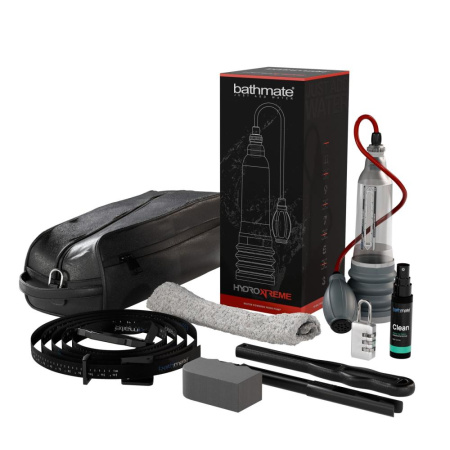 Гидропомпа Bathmate HydroXtreme 7, для члена длиной от 12,5 до 18 см, диаметр до 5 см || Гідропомпа Bathmate HydroXtreme 7, для члена довжиною від 12,5 до 18 см, діаметр до 5 см