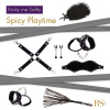 Подарочный набор для BDSM RIANNE S - Kinky Me Softly Black: 8 предметов для удовольствия || Подарунковий набір для BDSM RIANNE S — Kinky Me Softly Black: 8 предметів для задоволення