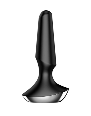 Анальная смарт-вибропробка Satisfyer Plug-ilicious 2 Black || Анальна смарт-вібропробка Satisfyer Plug-ilicious 2 Black