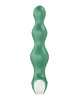 Анальный стимулятор-бусины с двумя моторами Satisfyer Lolli-Plug 2 Green || Анальний стимулятор-намистини з двома моторами Satisfyer Lolli-Plug 2 Green
