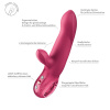 Пульсатор Fun Factory Bi Stronic Arc Raspberry || Пульсатор Fun Factory Bi Stronic Arc Raspberry