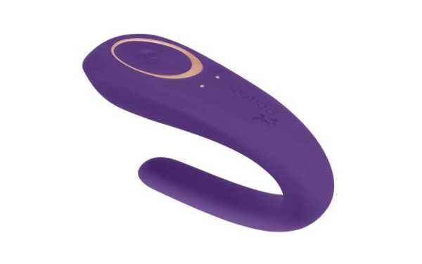 Вибратор для пар Satisfyer Double Classic Violet с одним моторчиком