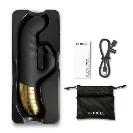 Вибратор Dorcel G-STORMER с возвратно-поступательным движением головки, стимуляция точки G || Вібратор Dorcel G-STORMER зі зворотно-поступальним рухом головки, стимуляція точки G