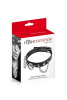 Ошейник цепочками, шипами и кольцом Fetish Tentation Choker Rings and Chains, экокожа || Нашийник ланцюжками, шипами і кільцем Fetish Tentation Choker Rings and Chains, екошкіра