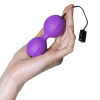 Вагинальные шарики с вибрацией Adrien Lastic Kegel Vibe Purple, диаметр 3,7см || Вагінальні кульки з вібрацією Adrien Lastic Kegel Vibe Purple, діаметр 3,7 см
