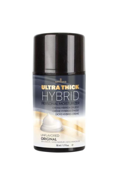 Густой крем-смазка на гибридной основе Sensuva UltraThick Hybrid Formula (50 мл) рН сбалансирована