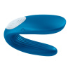 Вибратор для пар Satisfyer Double Whale с двумя моторчиками || Вібратор для пар Satisfyer Double Whale з двома моторчиками