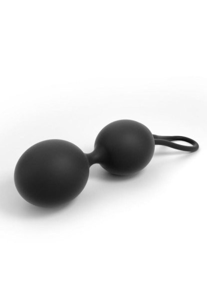 Вагинальные шарики Dorcel Dual Balls Black, диаметр 3,6см, масса 55 г