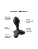 Анальная пробка с вибрацией Satisfyer Game Changer Black || Анальна пробка з вібрацією Satisfyer Game Changer Black