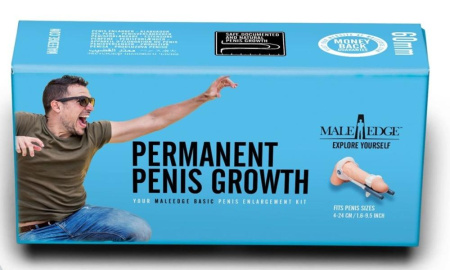 Экстендер для увеличения члена Male Edge Basic, ремешковый, масса всего 65 г, прочный пластик || Екстендер для збільшення члена Male Edge Basic, ремінцевий, маса всього 65 г, міцний пластик