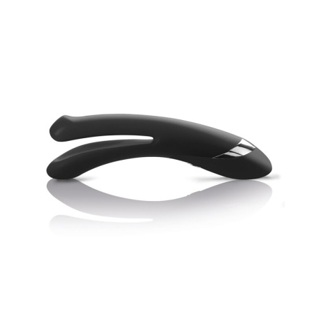 Вибратор двойной с электростимуляцией Mystim Tingling Aparte eStim Black, миостимулятор || Вібратор подвійний з електростимуляцією Mystim Tingling Aparte eStim Black, міостимулятор