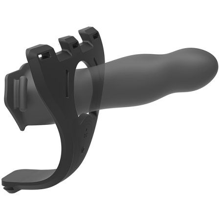 Набор для страпона с вибрацией Doc Johnson Body Extensions - BE Naughty - Black || Набір для страпона з вібрацією Doc Johnson Body Extensions - BE Naughty - Black