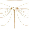 Цепочка на трусики или лиф Bijoux Indiscrets MAGNIFIQUE Waist Chain - Gold, украшение на тело || Ланцюжок на трусики або ліф Bijoux Indiscrets MAGNIFIQUE Waist Chain - Gold, прикраса на тіло