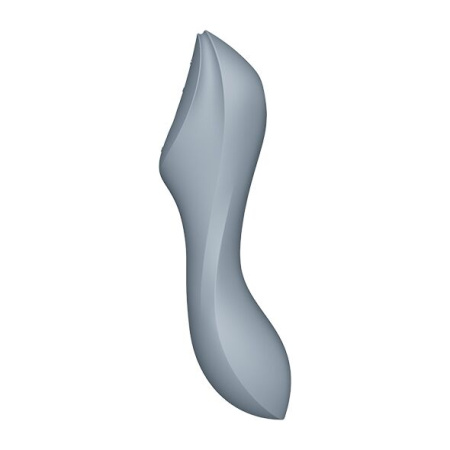 Вакуумный стимулятор с вибрацией Satisfyer Curvy Trinity 3 BlueGrey || Вакуумний стимулятор з вібрацією Satisfyer Curvy Trinity 3 BlueGrey