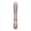Смарт вибратор-кролик с подогревом Satisfyer Hot Lover Pink || Смарт вібратор-кролик із підігрівом Satisfyer Hot Lover Pink