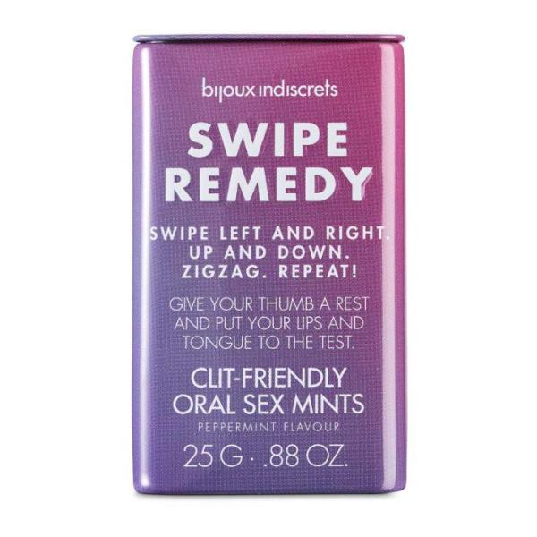 Мятные конфеты Bijoux Indiscrets Swipe Remedy – clitherapy oral sex mints, без сахара