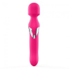 Вибромассажер 2в1 Dorcel Dual Orgasms Magenta классический массажер и вибратор с жемчужным массажем || Вібромасажер 2в1 Dorcel Dual Orgasms Magenta класичний масажер і вібратор з перлинним масажем