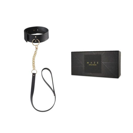 Чокер Bijoux Indiscrets MAZE - Wide Chocker Black || Чокер Bijoux Indiscrets MAZE – Wide Chocker Black