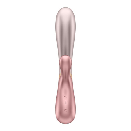 Смарт вибратор-кролик с подогревом Satisfyer Hot Lover Pink || Смарт вібратор-кролик із підігрівом Satisfyer Hot Lover Pink