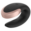 Смарт-вибратор для пар Satisfyer Double Love (Black) || Смарт-вібратор для пар Satisfyer Double Love (Black)