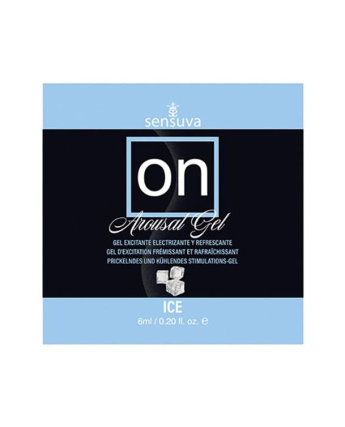 Пробник возбуждающего геля Sensuva - ON for Her Arousal Gel Ice (4 мл)