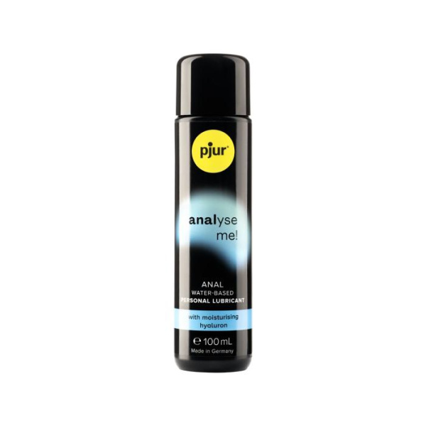 Анальный лубрикант pjur analyse me! Moisturising 100 мл, на водной основе, с гиалуроном