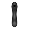 Вакуумный стимулятор с вибрацией Satisfyer Curvy Trinity 4 Black || Вакуумний стимулятор з вібрацією Satisfyer Curvy Trinity 4 Black