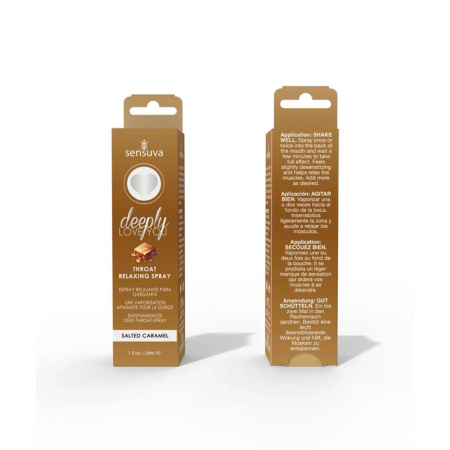 Спрей для минета Sensuva Deeply Love You Salted Caramel (29 мл), для глубокого минета || Спрей для мінету Sensuva Deeply Love You Salted Caramel (29 мл), для глибокого мінету