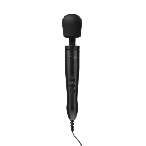 Вибромассажер DOXY Original Black, очень мощный, питание 220В, пульсирующие вибрации