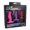 Набор вибромассажеров простаты Nexus G-Play Trio Plus, макс диаметр 2,3-3,0-3,5см, для новичков || Набір вібромасажерів простати Nexus G-Play Trio Plus, макс діаметр 2,3-3,0-3,5 см, для новачків