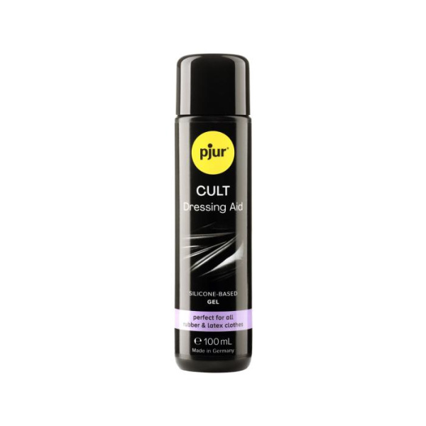 Смазка для латекса и резины pjur Cult Dressing Aid 100 мл, для облегчения надевания фетиш-нарядов